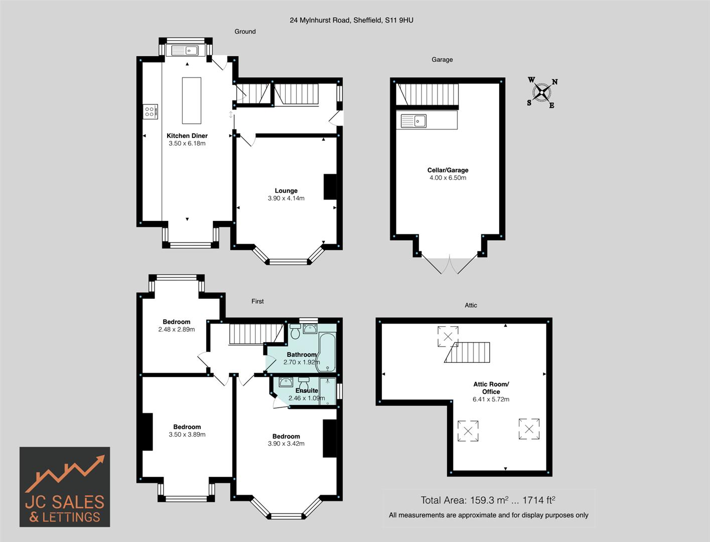 Mylnhurst Road, Sheffield Floorplan